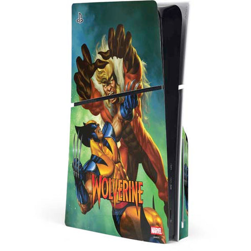 Marvel X-Men Wolverine Vs Sabretooth PlayStation PS5 Skins
